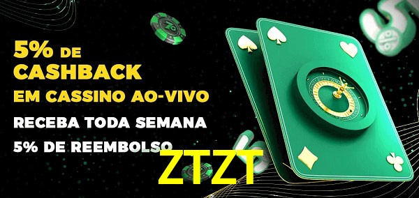 Promoções do cassino ao Vivo ZTZT